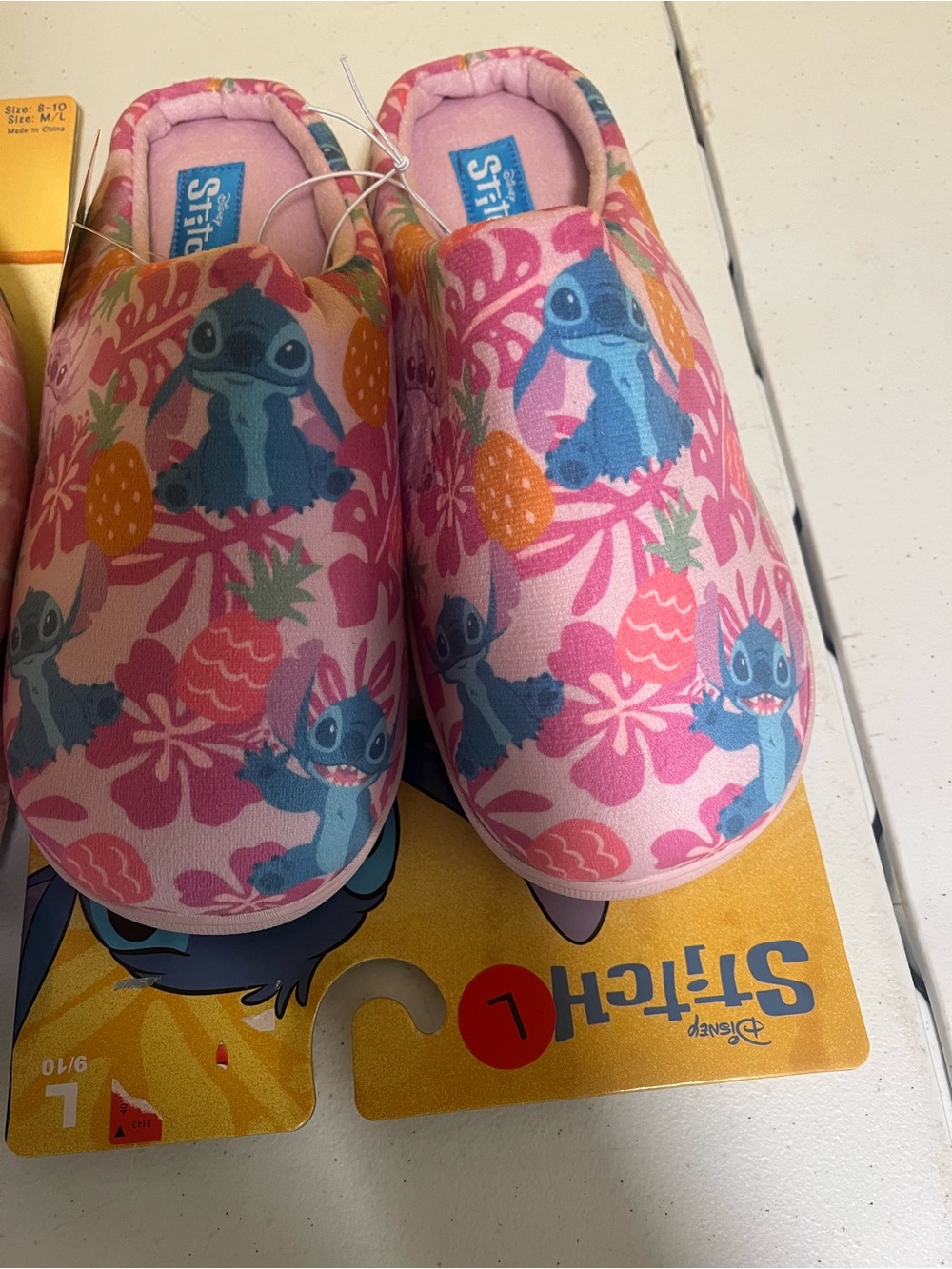 Disney Pink Stitch Slip-On Kids Shoes